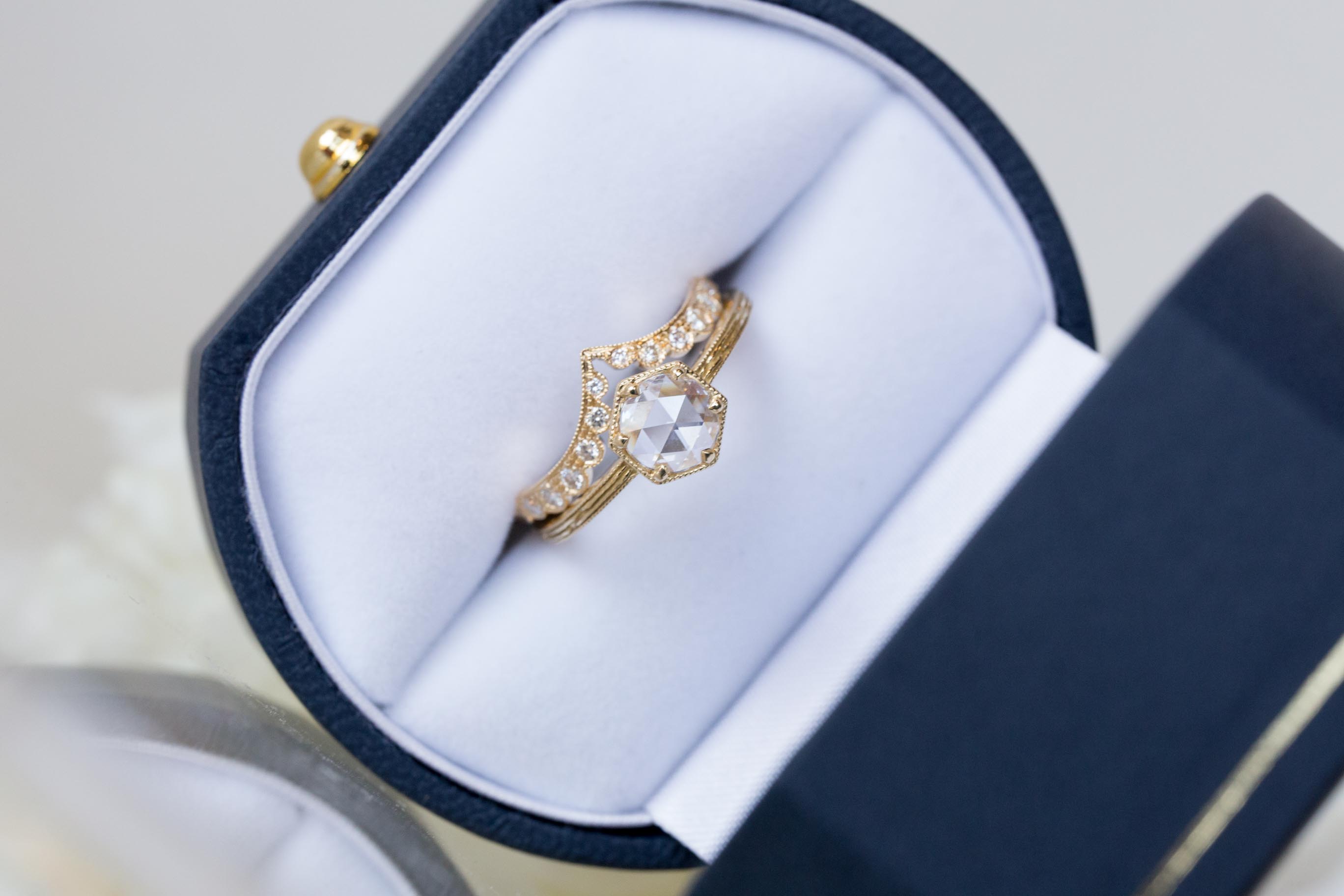 The Rose Cut Diamond Trend Diamond Education Hperry Jewelers